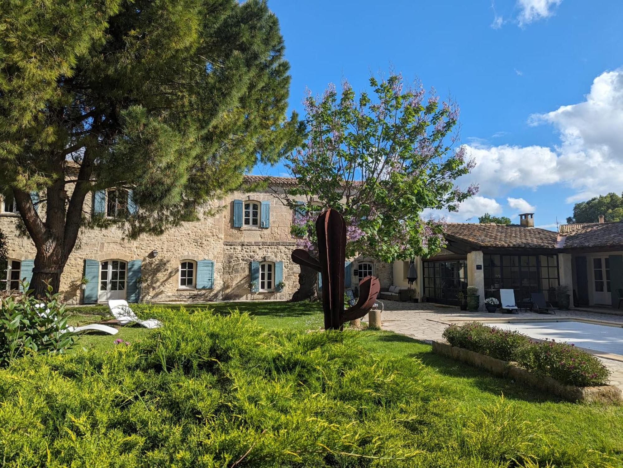 Bed and Breakfast Mas Armelin Tarascón Exterior foto